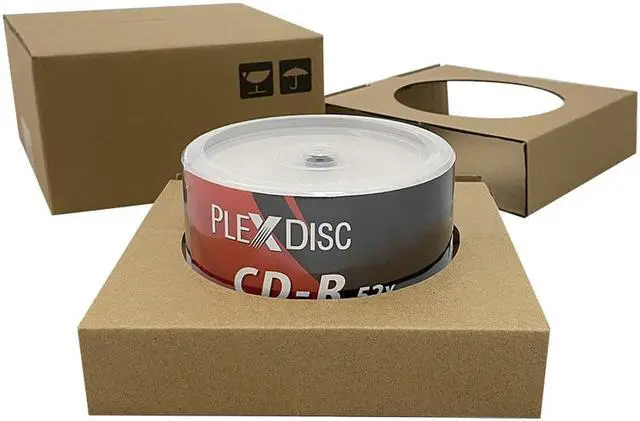 Alt view image 2 of 7 - PlexDisc TY Series Blue CD-R 52X 700MB Digital Audio Logo Top Recordable Media Disc - 50pk Cake Box 669-814-BX (FFB), 50 Discs
