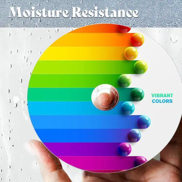 Alt view image 3 of 6 - PioData CD-R 52X 700MB Moisture Resistant White Inkjet Printable - 100 Disc Cake Box Spindle