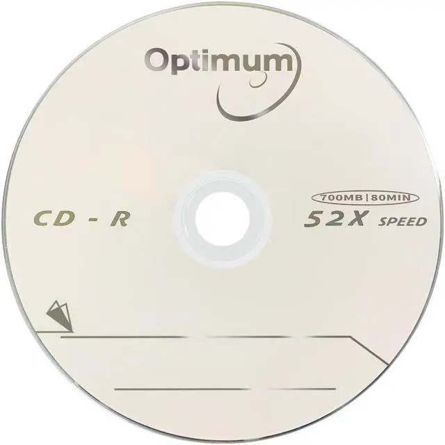 Alt view image 2 of 7 - OPTIMUM CD-R 700MB 52X Logo Top Recordable Media 100 Discs (no Container) FFP A20-31-817-BX