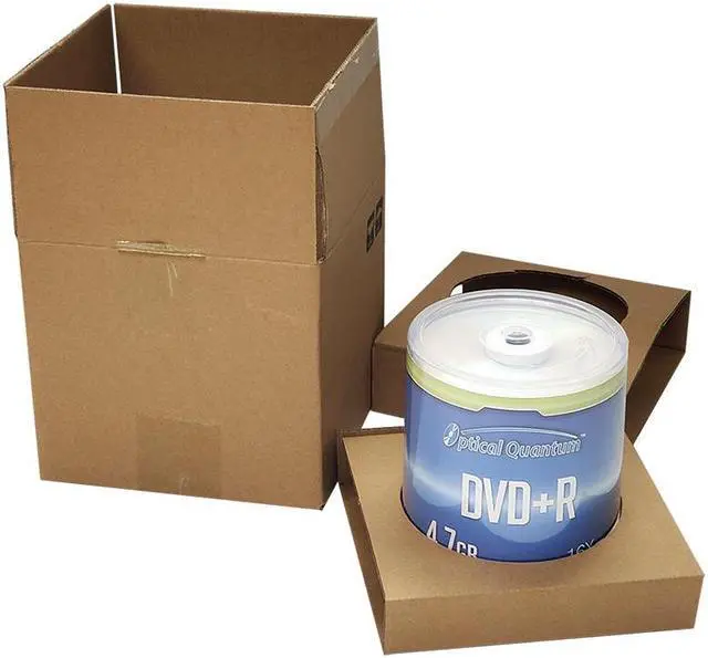 Alt view image 3 of 7 - Optical Quantum DVD+R 4.7GB 16x Recordable Media Disc - 100 Spindle Discs OQDPR16LT-BX