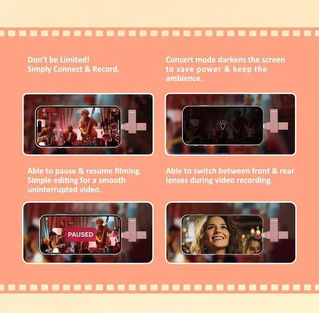 Alt view image 6 of 7 - PioData MFi Certified iXflash 512GB Backup Flash Drive 2-in-1 USB for iPhone, iPad, and Computer, USB Type A & USB Type C, Morandi Pink, iPhone USB Storage Flash Drive, External Hard Drive for iPhone