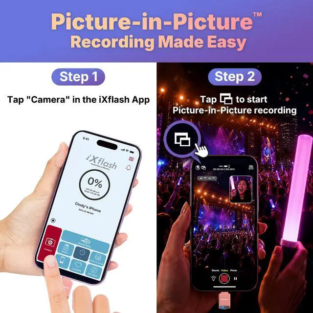 Alt view image 4 of 7 - PioData USB-C MicroSD Card Reader for iPhone, iPad & Android with Free APP iXflash Q Mini Photo & Video Backup, 4K Media Playback, Expandable Storage Pink