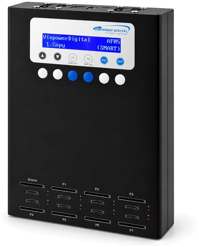 Main image of Vinpower SDMiniDup 1 to 7 Standalone SD/MicroSD Card Flash Memory Drive Duplicator Copier