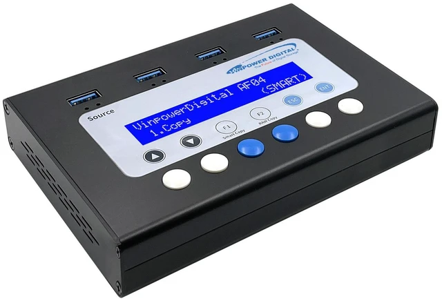Main image of Vinpower USBMiniDup 1 to 3 Standalone USB Duplicator Flash Memory Drive Copier Eraser Cloner