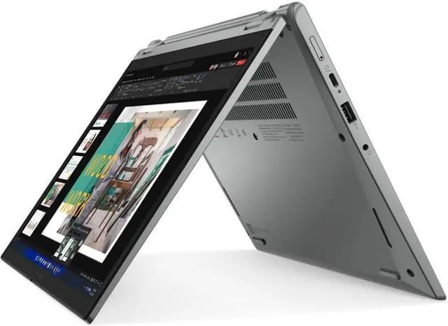 Alt view image 11 of 15 - Lenovo ThinkPad L13 Yoga Gen 3 21B5003XUS 13.3" Touchscreen Convertible 2 in 1 Notebook - WUXGA - 1920 x 1200 - Intel Core i7 12th Gen i7-1255U Deca-core (10 Core) 3.50 GHz - 16 GB Total RAM - 512...