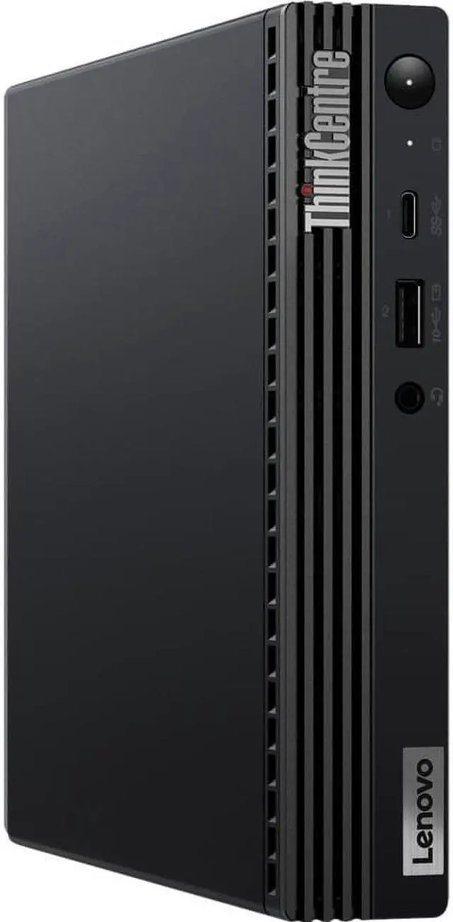 Alt view image 13 of 17 - Lenovo ThinkCentre M70q 11DT00FJUS Desktop Computer - Intel Core i7 10th Gen i7-10700T Octa-core (8 Core) 2 GHz - 16 GB RAM DDR4 SDRAM - 256 GB NVMe M.2 PCI Express PCI Express NVMe SSD - Tiny - Black