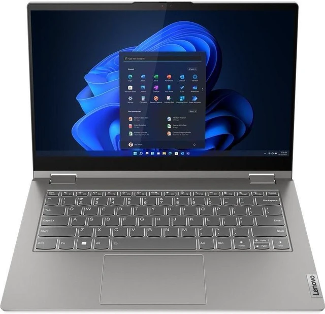 Alt view image 18 of 20 - Lenovo ThinkBook 14s Yoga G3 IRU 21JG001FUS 14" Touchscreen Convertible 2 in 1 Notebook - Full HD - 1920 x 1080 - Intel Core i7 13th Gen i7-1355U Deca-core (10 Core) - 16 GB Total RAM - 8 GB On-b