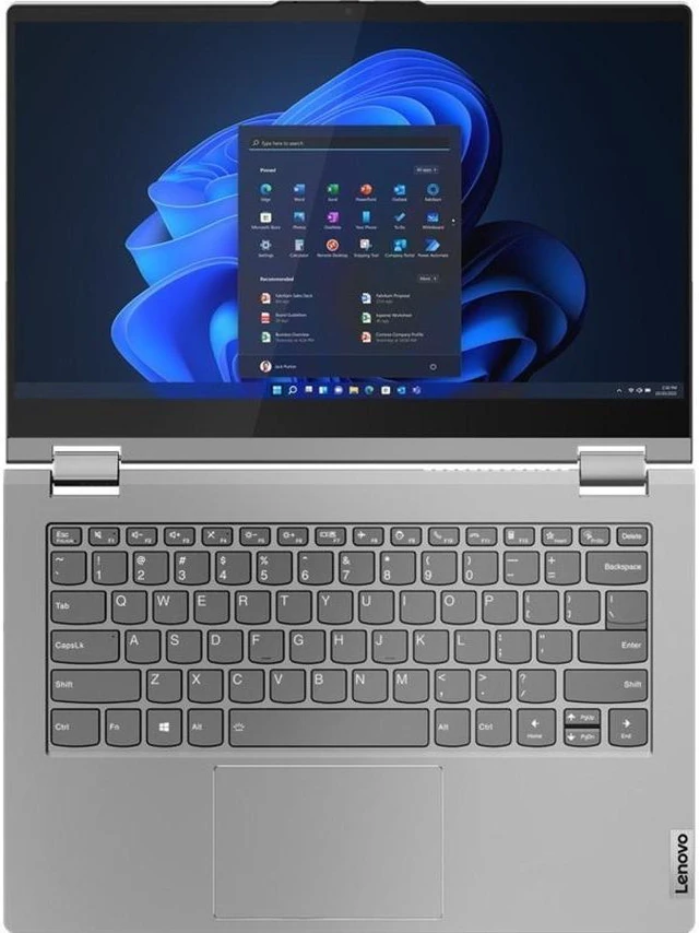 Alt view image 20 of 20 - Lenovo ThinkBook 14s Yoga G3 IRU 21JG001FUS 14" Touchscreen Convertible 2 in 1 Notebook - Full HD - 1920 x 1080 - Intel Core i7 13th Gen i7-1355U Deca-core (10 Core) - 16 GB Total RAM - 8 GB On-b