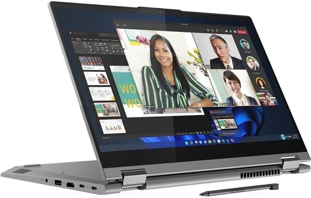 Alt view image 19 of 20 - Lenovo ThinkBook 14s Yoga G3 IRU 21JG001FUS 14" Touchscreen Convertible 2 in 1 Notebook - Full HD - 1920 x 1080 - Intel Core i7 13th Gen i7-1355U Deca-core (10 Core) - 16 GB Total RAM - 8 GB On-b