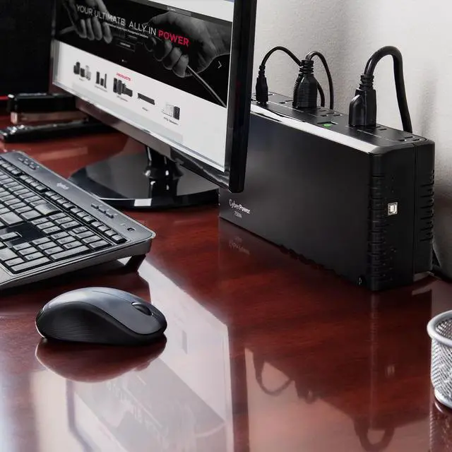 Alt view image 14 of 20 - CYBERPOWER SYSTEMS (USA), INC. SL700U STANDBY, 8 X NEMA 5-15R, NEMA 5-15P W/5 FT CORD, USB CHARGE PORTS, 3YR WTY
