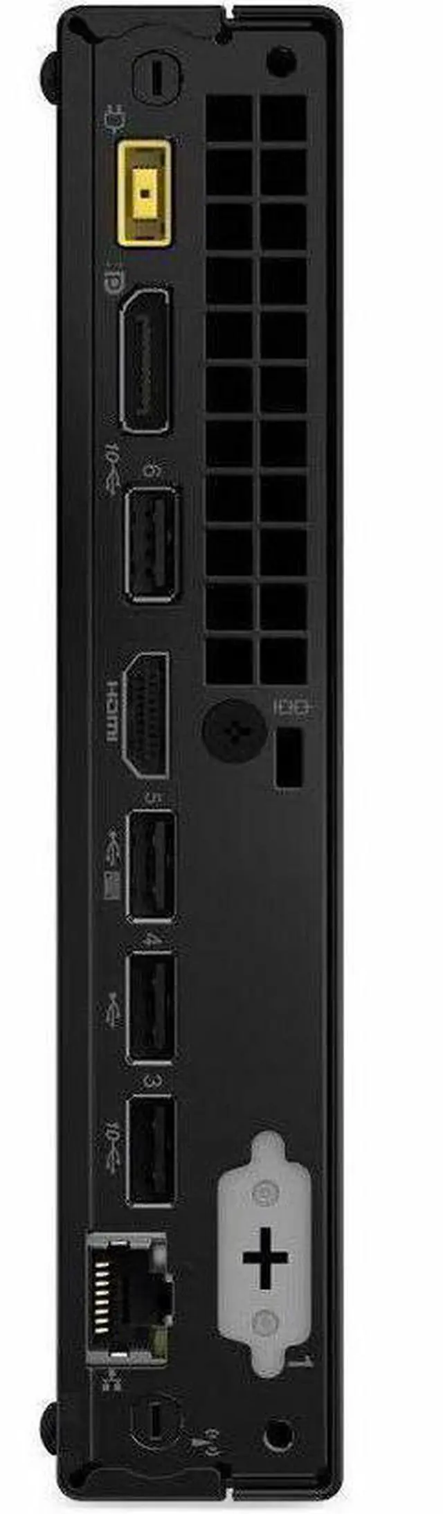 Alt view image 5 of 7 - Lenovo ThinkCentre neo 50q Gen 4 12LN000BCA Desktop Computer Intel Core i5 13th Gen i5-13420H Octa-core (8 Core) 16 GB RAM DDR4 SDRAM 256 GB SSD Tiny(Black)