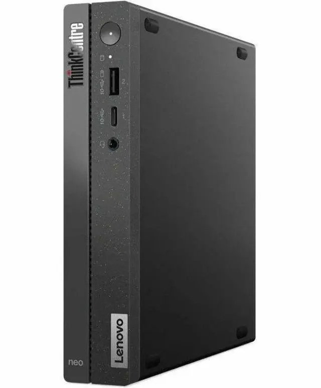 Alt view image 3 of 7 - Lenovo ThinkCentre neo 50q Gen 4 12LN000BCA Desktop Computer Intel Core i5 13th Gen i5-13420H Octa-core (8 Core) 16 GB RAM DDR4 SDRAM 256 GB SSD Tiny(Black)