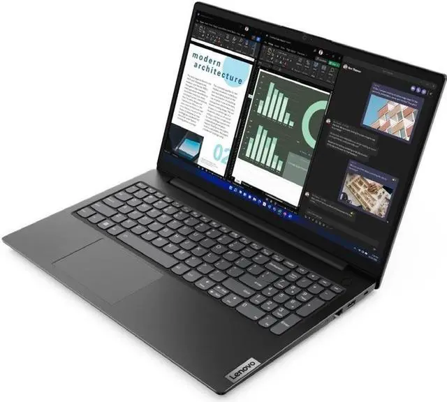 Alt view image 19 of 19 - Lenovo V15 G3 IAP - 15.6" - Intel Core i5 - 1235U - 8 GB RAM - 256  (82TT005GUS)