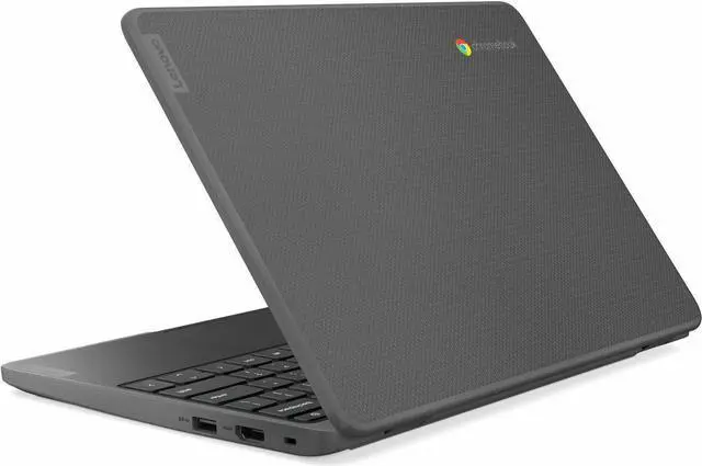Alt view image 5 of 5 - Lenovo 100e Chromebook Gen 4 83G80001CF 11.6" Multi-Touch Chromebook HD  Intel N-Series N100 8 GB 64 GB Flash Memory(Graphite Gray)