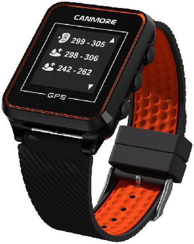 Alt view image 3 of 7 - CANMORE TW-353 GPS Golf Watch  Black Preload 38,000 Worldwide Golf Course Data and Free update User Friendly 3ATM Waterproof 1-Year Warranty