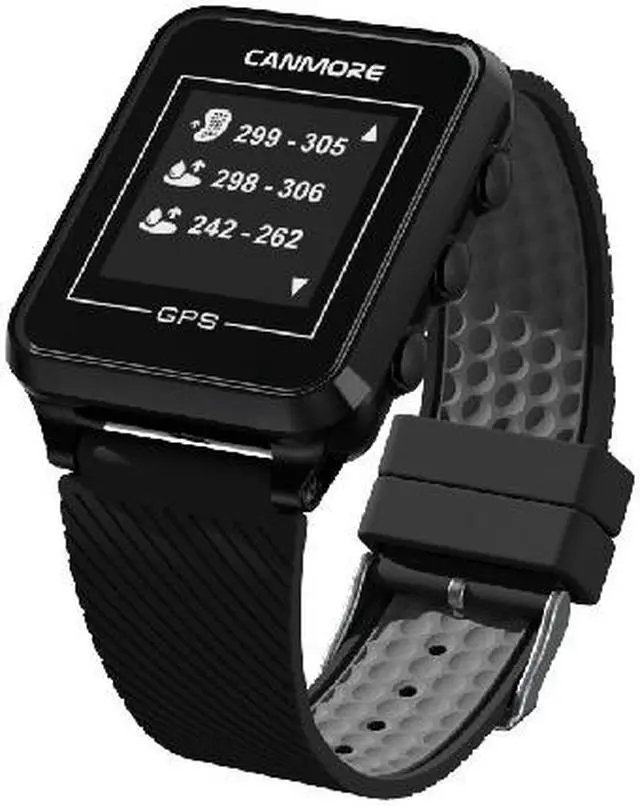 Alt view image 2 of 7 - CANMORE TW-353 GPS Golf Watch  Black Preload 38,000 Worldwide Golf Course Data and Free update User Friendly 3ATM Waterproof 1-Year Warranty