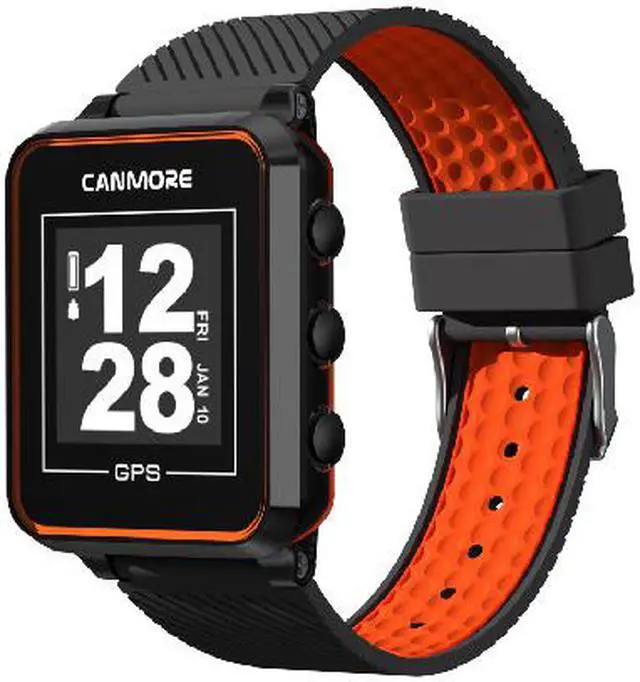 Alt view image 2 of 7 - CANMORE TW-353 GPS Golf Watch  Black Preload 38,000 Worldwide Golf Course Data and Free update User Friendly 3ATM Waterproof 1-Year Warranty