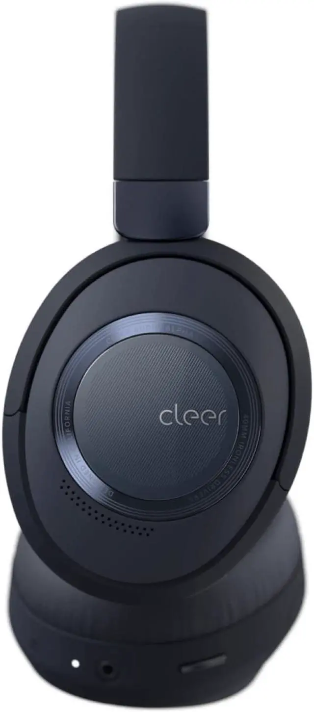 Alt view image 2 of 20 - Cleer Audio, Alpha Noise Cancelling Bluetooth Headphones, Microphone, Outer Touch Controls, 35 Hr Battery Life