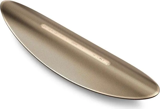 Alt view image 2 of 8 - Cleer CRESCENT1WFGLDUS Smart Audio Speaker, SoundShaping Technology with Unique Room DSP Enabling 3 Different Sound Mode