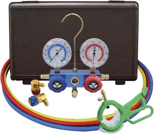 Alt view image 2 of 3 - mastercool 89660pro5 r134a manifold gauge set