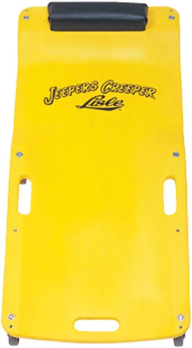 Alt view image 3 of 4 - Lisle 93102 Low-Profile Yellow Plastic Creeper