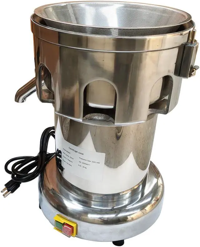 Alt view image 5 of 7 - Intsupermai 110V 750W Commercial Fruit and Vegetable Juicer Automatic Centrifugal  Extractor