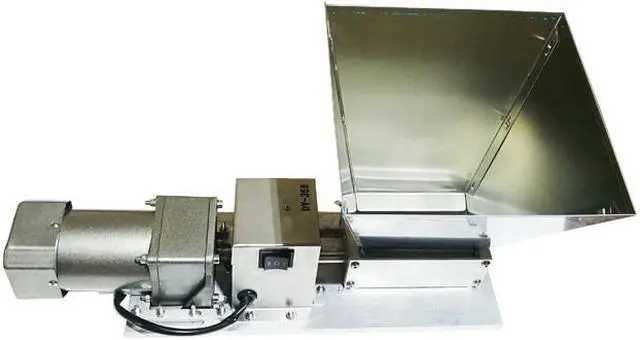 Alt view image 2 of 7 - Intsupermai 110V Electric Stainless Steel Grinder 2 Rollers With Hopper Home Brew Grain Mill Malt Crusher