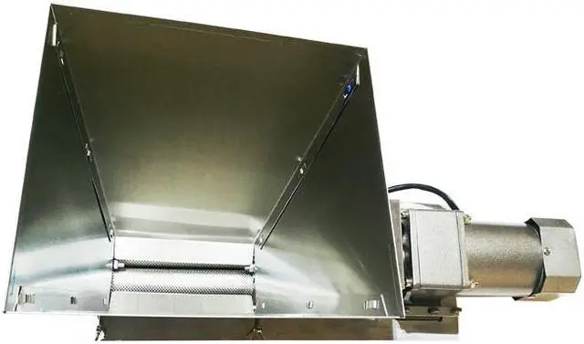 Alt view image 3 of 7 - Intsupermai 110V Electric Stainless Steel Grinder 2 Rollers With Hopper Home Brew Grain Mill Malt Crusher