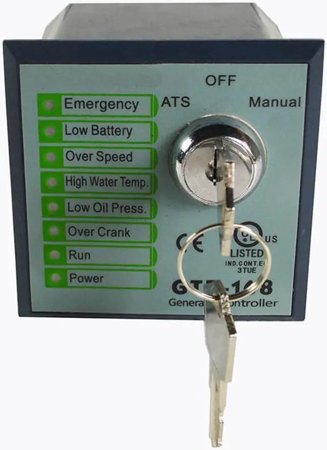 Main image of Intsupermai GTR-168 Generator Controller with Auto Start and Stop Function