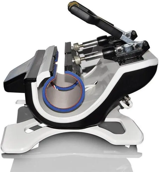Alt view image 4 of 5 - Intsupermai 5in1 Combo Automatic Double Station Mug Heat Press Machine with Heat Tape for 6oz 9oz 11oz 12oz 17oz Latte Baking Cup Printing Craft