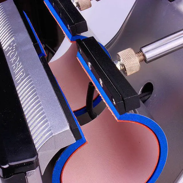 Alt view image 3 of 5 - Intsupermai 5in1 Combo Automatic Double Station Mug Heat Press Machine with Heat Tape for 6oz 9oz 11oz 12oz 17oz Latte Baking Cup Printing Craft