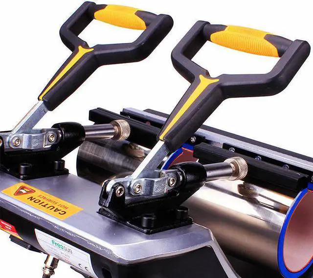 Alt view image 5 of 5 - Intsupermai 5in1 Combo Automatic Double Station Mug Heat Press Machine with Heat Tape for 6oz 9oz 11oz 12oz 17oz Latte Baking Cup Printing Craft