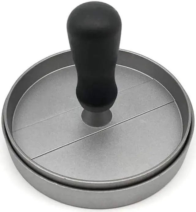 Alt view image 5 of 5 - Intsupermai Aluminum Hamburger Press Stuffed Meat Grill Burger Patty Maker Tool