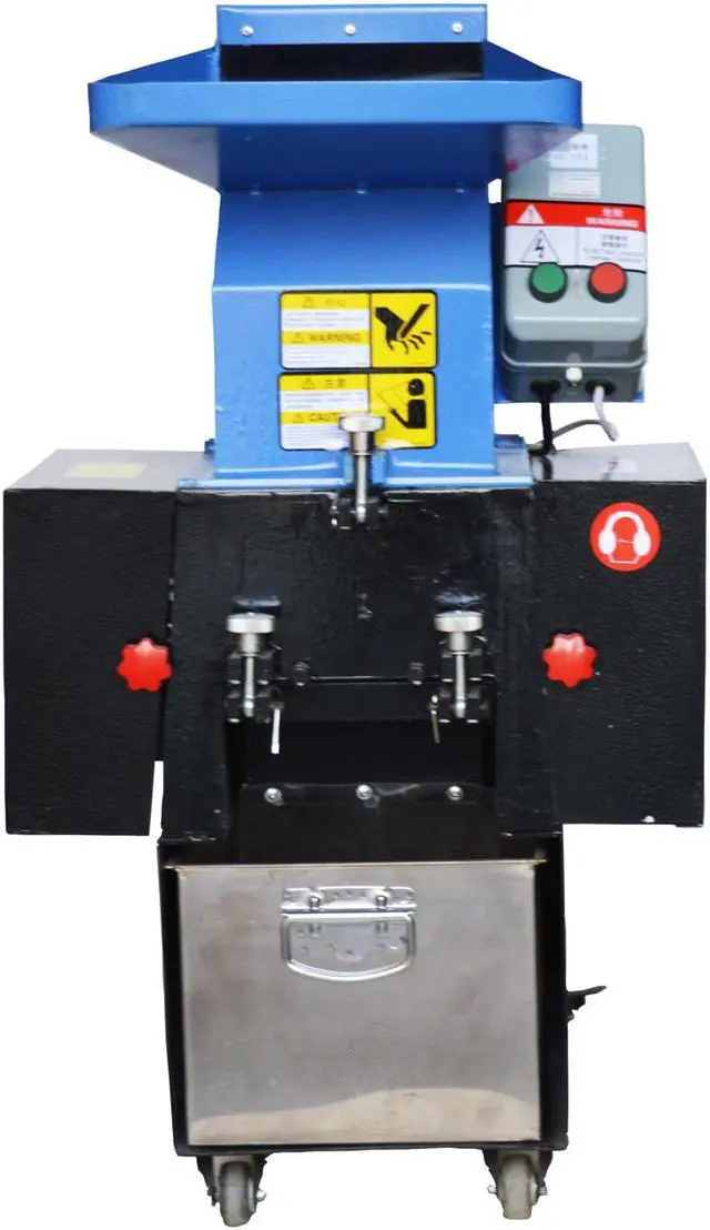 Main image of Intsupermai 220V Heavy Duty Plastic Shredder Machine Plastic Bottle Grinder Granulator