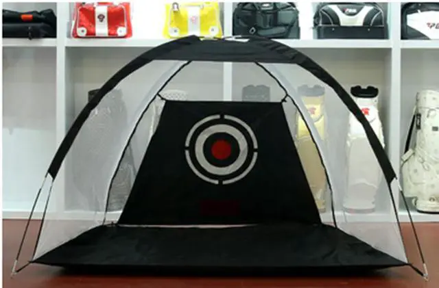 Alt view image 2 of 4 - Intsupermai Golf Practice Set Net Hitting Driving Chipping Giant Feet Outdoor
