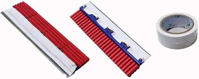 Alt view image 3 of 5 - Intsupermai Modular Screen Printing Squeegee 13" Long Metal Ink Scraper Handle 65 Durometer