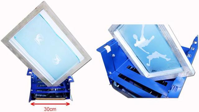 Alt view image 2 of 5 - Intsupermai Screen Frame Drying Rack Drainer Rack for Silk Screen Printing Frame Holder Width Adjustable