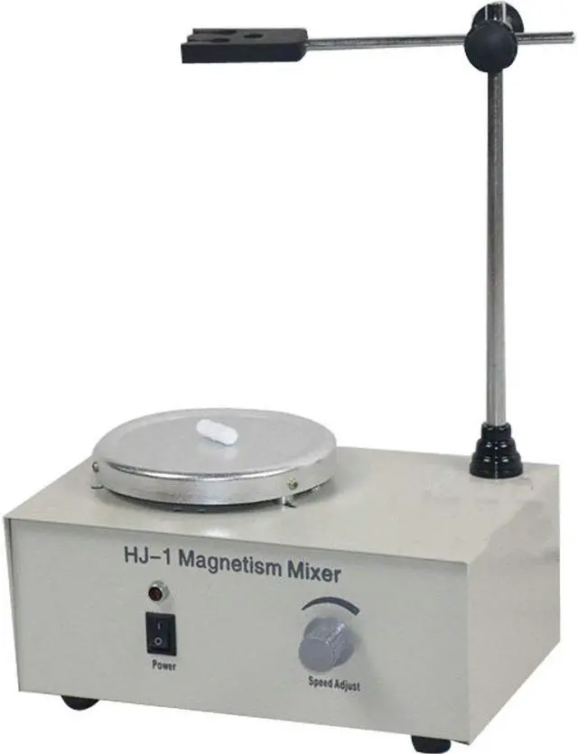 Alt view image 2 of 3 - Intsupermai Magnetic Stirrer lab Supply 0-2400rpm Stepless Speed Stir Bar 110V