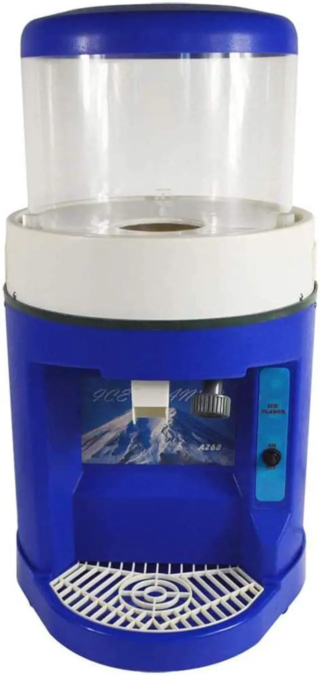 Main image of Intsupermai Fully Automatic Ice Crusher Electric Ice-cube Shaving Machine Snow Cone Maker Grinder for Commercial Use with Dust Cover