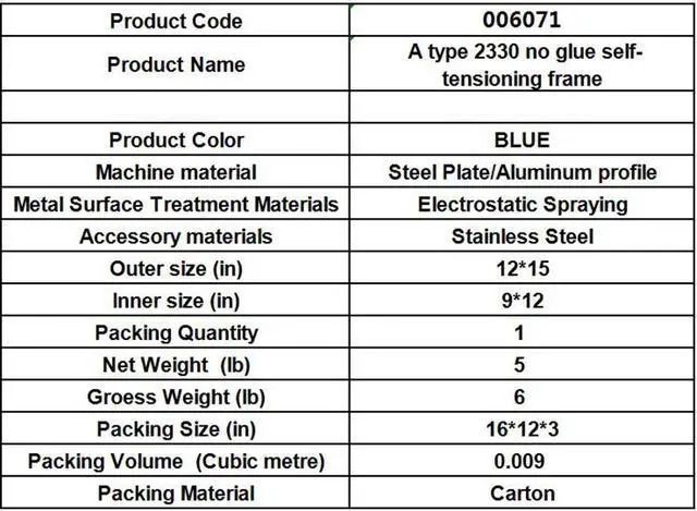 Alt view image 4 of 4 - Intsupermai 9x12 Inch Screen Frame Mesh Silk Screen Printing Mesh Stretching Frame Glue Free Stretch Screen Frame