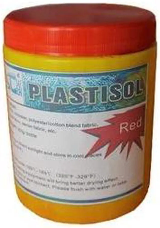 Main image of Intsupermai Plastisol Ink Screen Printing Oil-based Ink (Red)