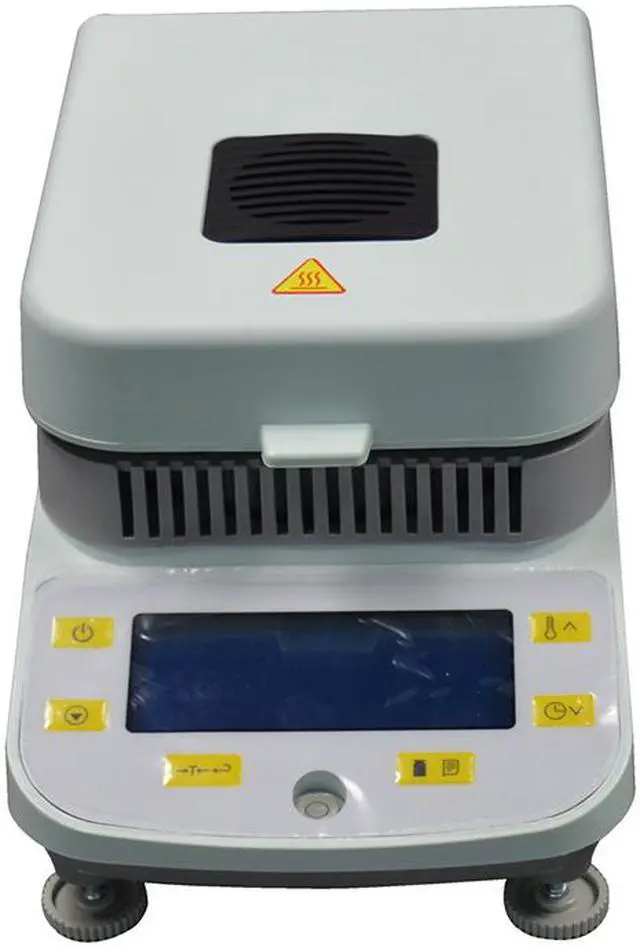 Alt view image 2 of 5 - Intsupermai Lab Moisture Analyzer DSH-50-10 for Grain Mineral Food 50g Capacity 10mg Readability with Halogen Heating