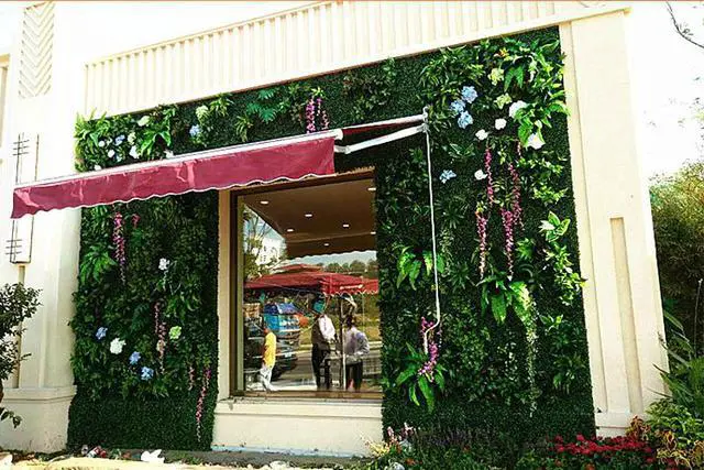 Alt view image 6 of 6 - Intsupermai 23.6"x15.7" Artificial Hedge Privacy Fence Wall Background Panels Realistic Leaves Milan Grass Decoration