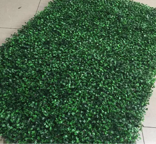 Main image of Intsupermai 23.6"x15.7" Artificial Hedge Privacy Fence Wall Background Panels Realistic Leaves Milan Grass Decoration