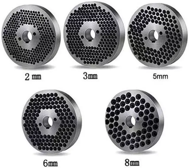 Alt view image 2 of 3 - Intsupermai 8mm Plate for Farm Animal Pellet Mill Chicken Feed Pellet Duck Mill Machine