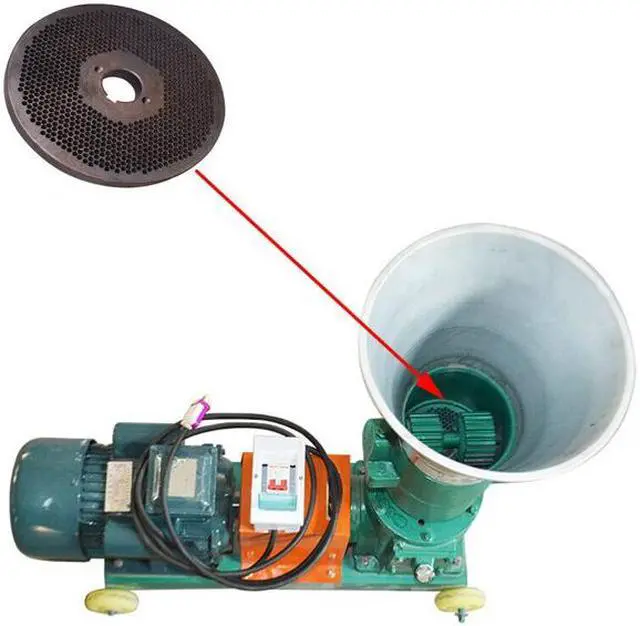 Alt view image 3 of 3 - Intsupermai 8mm Plate for Farm Animal Pellet Mill Chicken Feed Pellet Duck Mill Machine