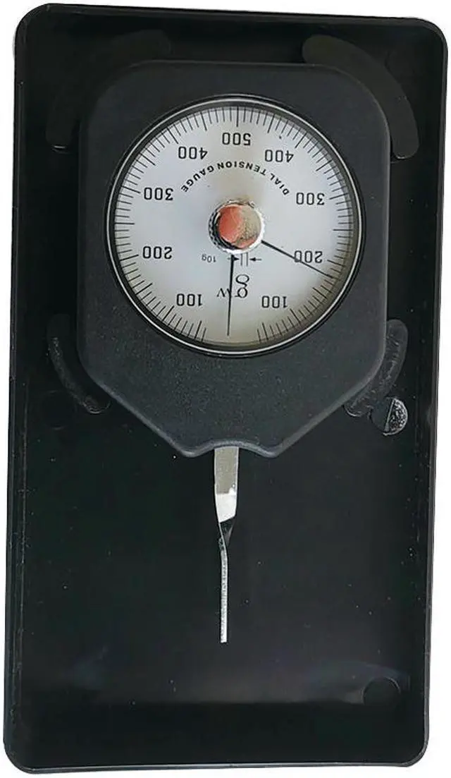 Alt view image 3 of 4 - Intsupermai Double Needle Dynamometer 0-500g Portable Tension Gauge Two-way Measurement