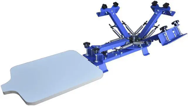 Main image of Intsupermai 4 Color 1 Station Screen Printing Machine Desktop Press Printer Shirt Silk Press