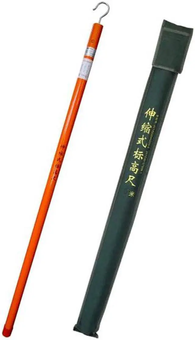 Main image of Intsupermai 26ft/ 8m Non-Conductive Fiberglass Telescoping Measuring Rod Ruler