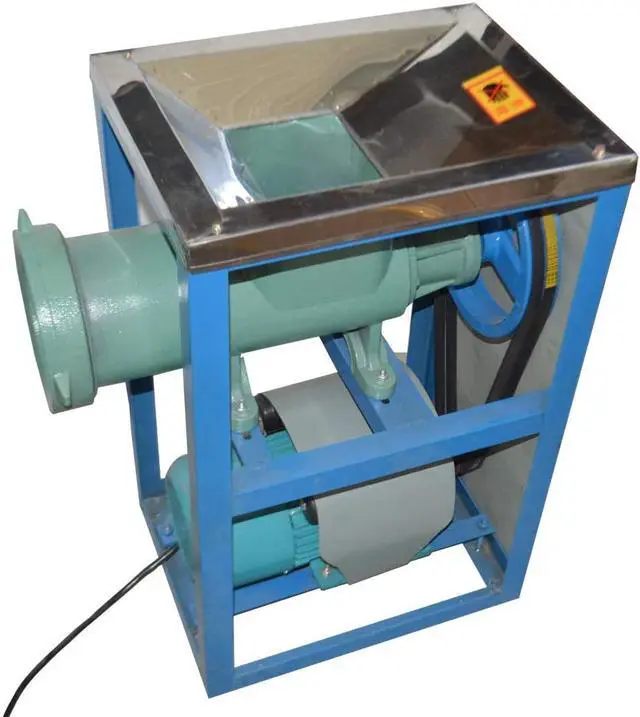 Alt view image 2 of 4 - Intsupermai 220V 4KW Fish Chicken Bones Crusher Feed Processer Meat Grinder